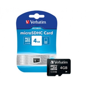 MicroSDHC 4Gb Verbatim engross