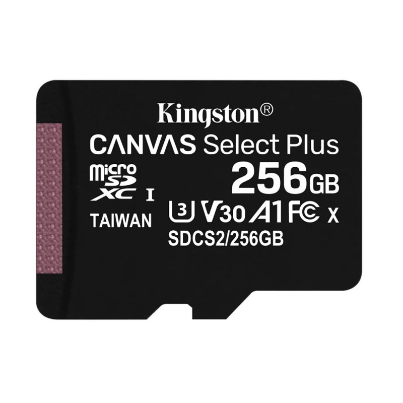 MicroSDXC 256Gb Kingston clasa 10 cu adaptor engross