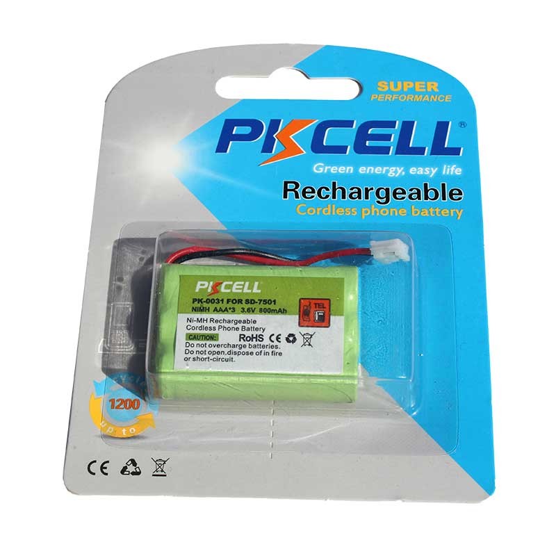 Grup de 3 acu R3 3,6V 800ma PKCELL engross
