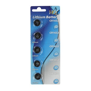 Baterie 3V CR1632 PKCELL set 5buc engross
