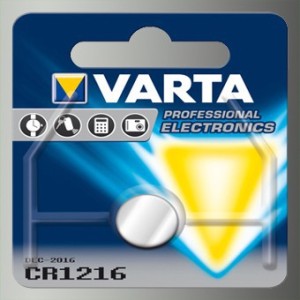 Baterie 3V CR1216 Varta Lithium engross
