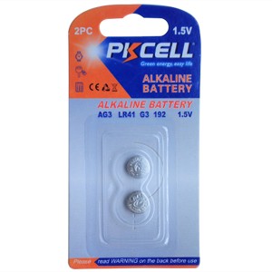 Baterie ceas AG2 alcalina PKCELL set 2buc engross