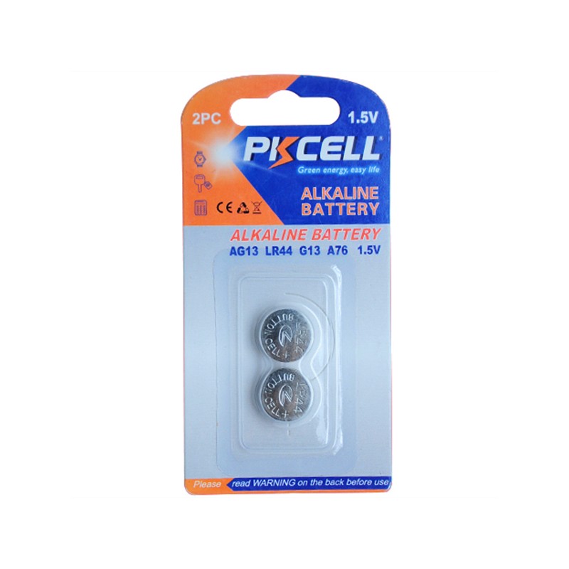 Baterie ceas AG13 alcalina PKCELL set 2buc engross