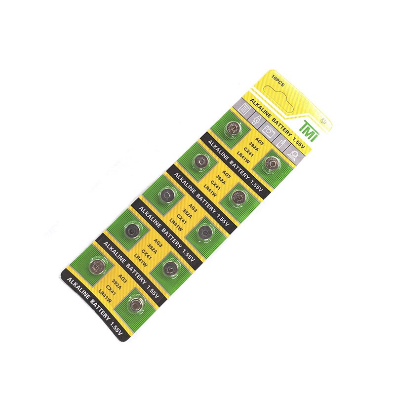 Baterie ceas AG3 alcalina set 10buc engross