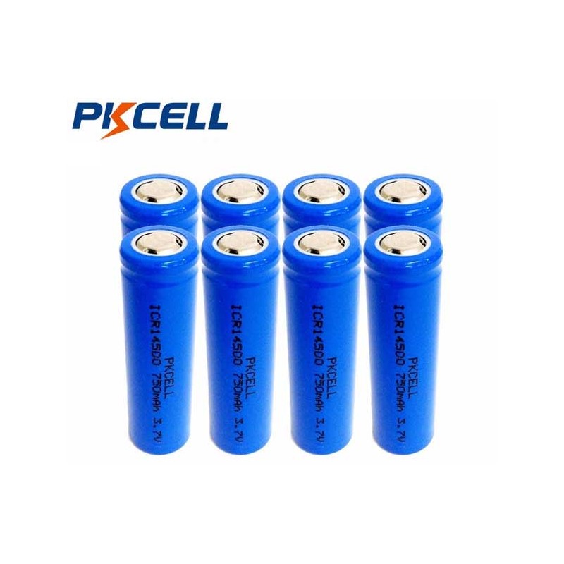 Acumulator litiu-ion 3,7V ICR14500 750ma PKCELL engross