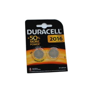 Baterie 3V CR2016 Duracell Lithium set 2buc engross