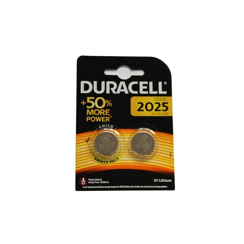 Baterie 3V CR2025 Duracell Lithium set 2buc engross