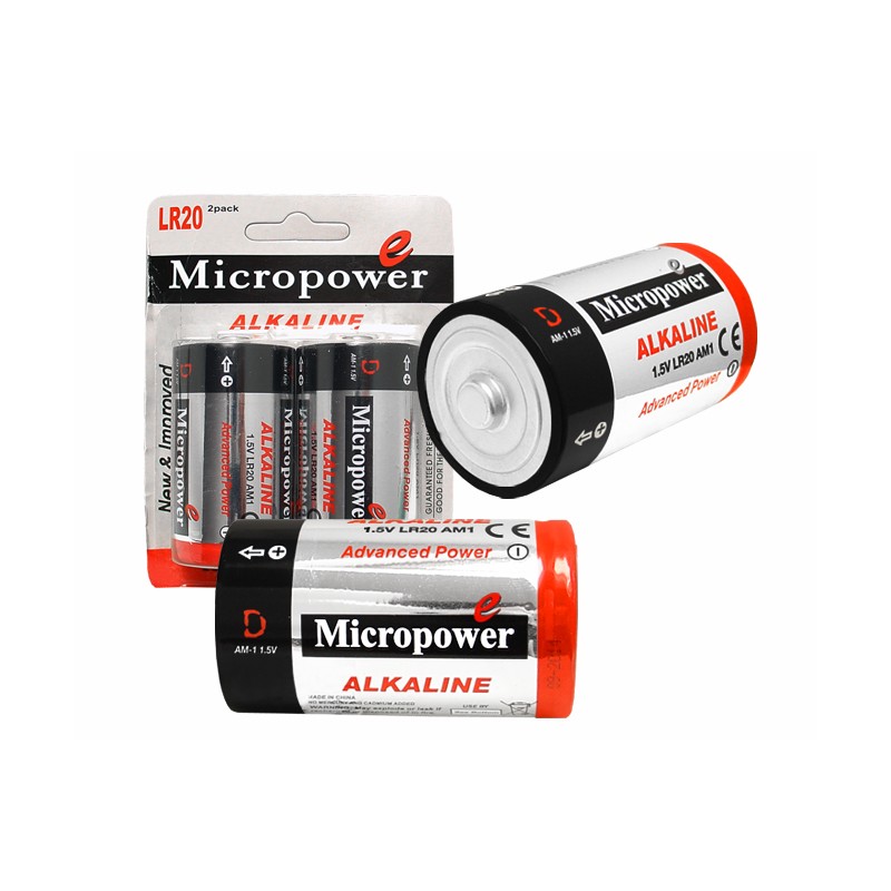 Baterie R20 alcalina Micropower engross