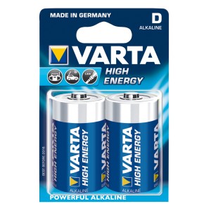 Set 2 baterii Varta High Energy Longlife Power R20 engross