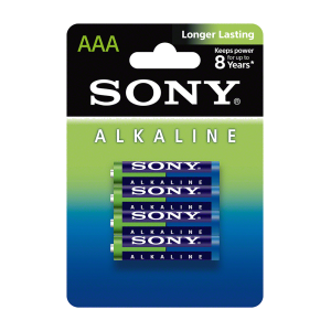Set 4 baterii Sony alcaline R3 engross