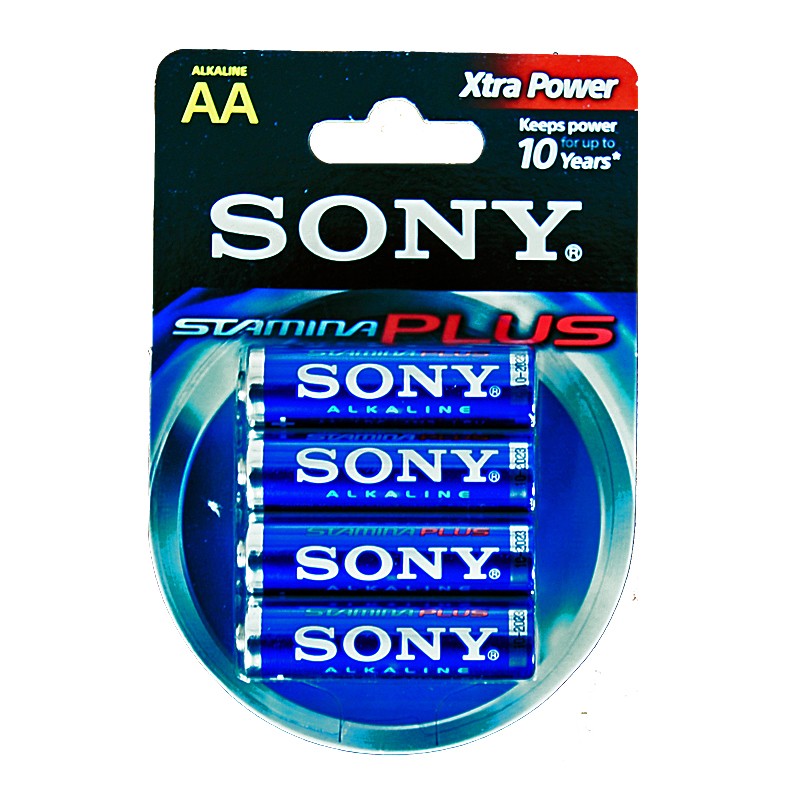 Set 4 baterii Sony Stamina Plus R6 engross
