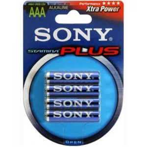 Set 4 baterii Sony Stamina Plus R3 engross