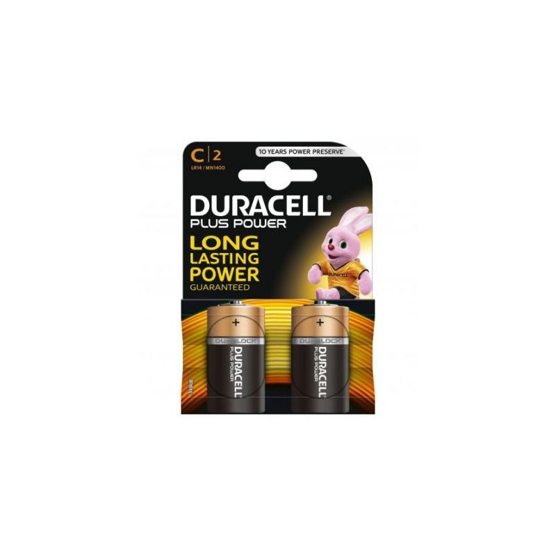 Set 2 baterii R14 Duracell Basic engross