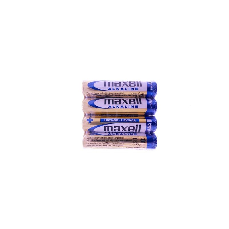 Set 4 baterii alcaline R3 Maxell engross