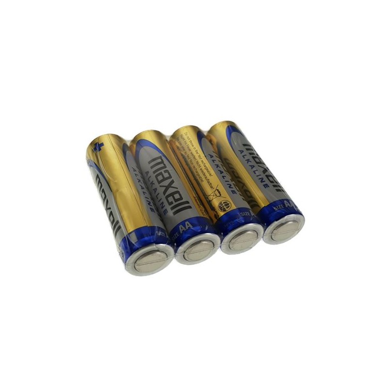 Set 4 baterii alcaline R6 Maxell engross