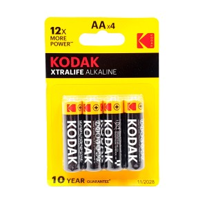 Set 4 baterii R6 Kodak Extralife Alkaline engross