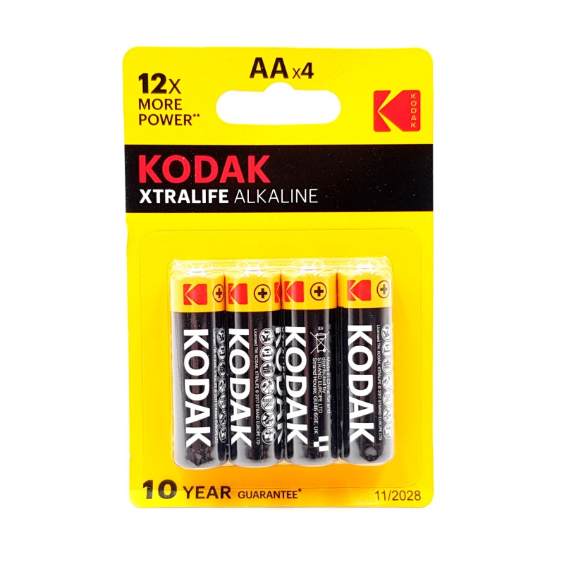 Set 4 baterii R6 Kodak Extralife Alkaline engross