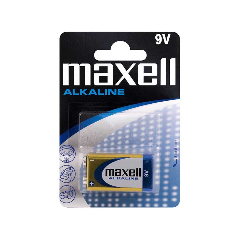 Baterie 9V alcalina Maxell engross