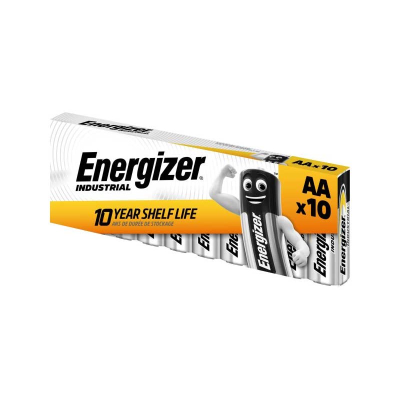 Set 10 baterii alcaline R6 Energizer engross