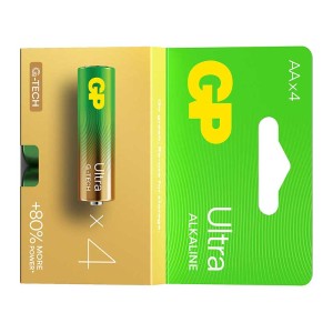 Set 4 baterii Ultra Alcaline R6 GP engross