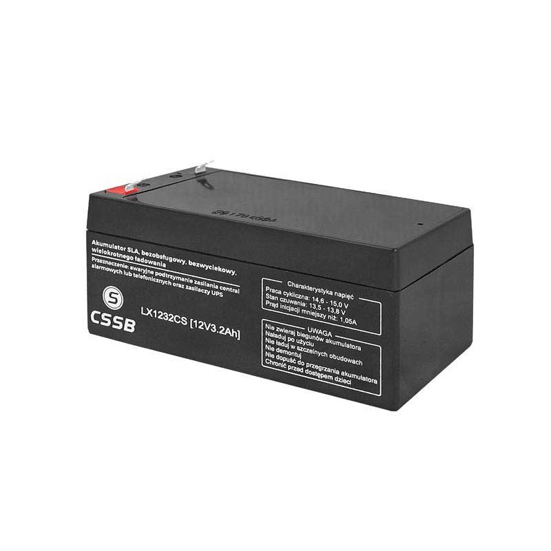 Acumulator plumb-acid 12V 3.2Ah engross