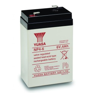 Acumulator plumb-acid 6V 4A Yuasa engross