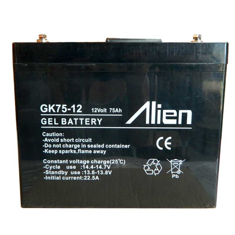 Acumulator gel 12V 75A Alien engross
