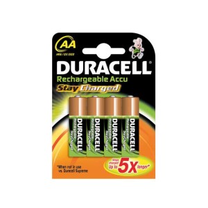 Set 4 acumulatori 2500ma Duracell Stay Charged R6 engross
