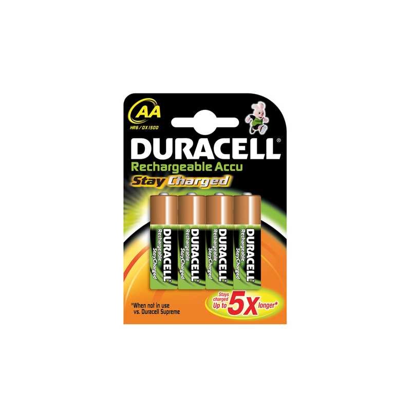 Set 4 acumulatori 2500ma Duracell Stay Charged R6 engross