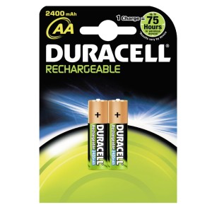 Set 2 acumulatori 2500ma Duracell StayCharged R6 engross