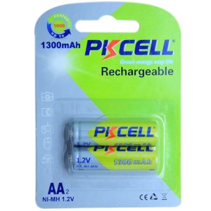 Set 2 acumulatori 1300ma PKCELL R6 engross