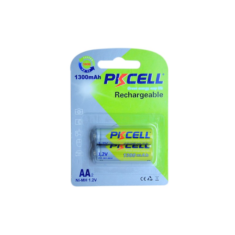 Set 2 acumulatori 1300ma PKCELL R6 engross