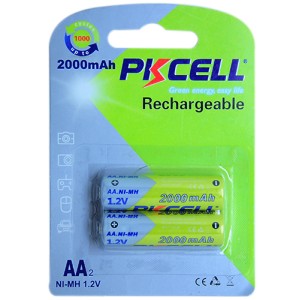 Set 2 acumulatori 2000ma PKCELL R6 engross