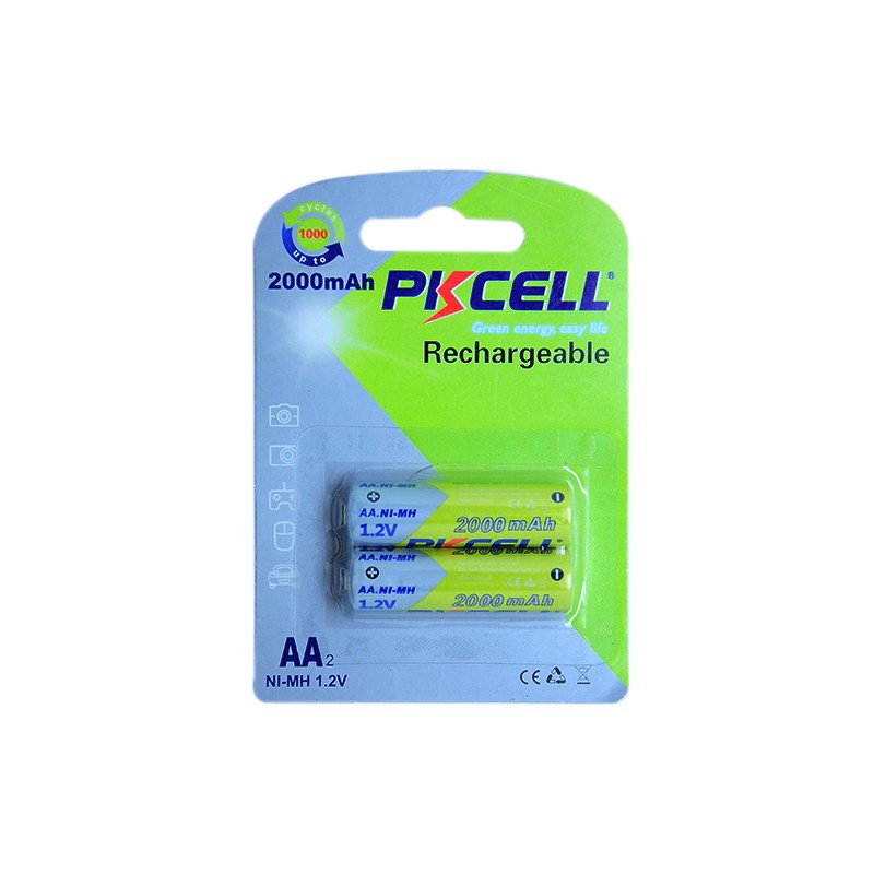Set 2 acumulatori 2000ma PKCELL R6 engross