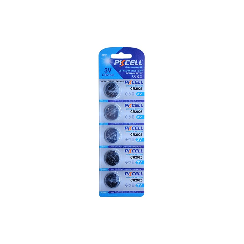 Baterii 3V CR2025 PKCELL set 5buc engross