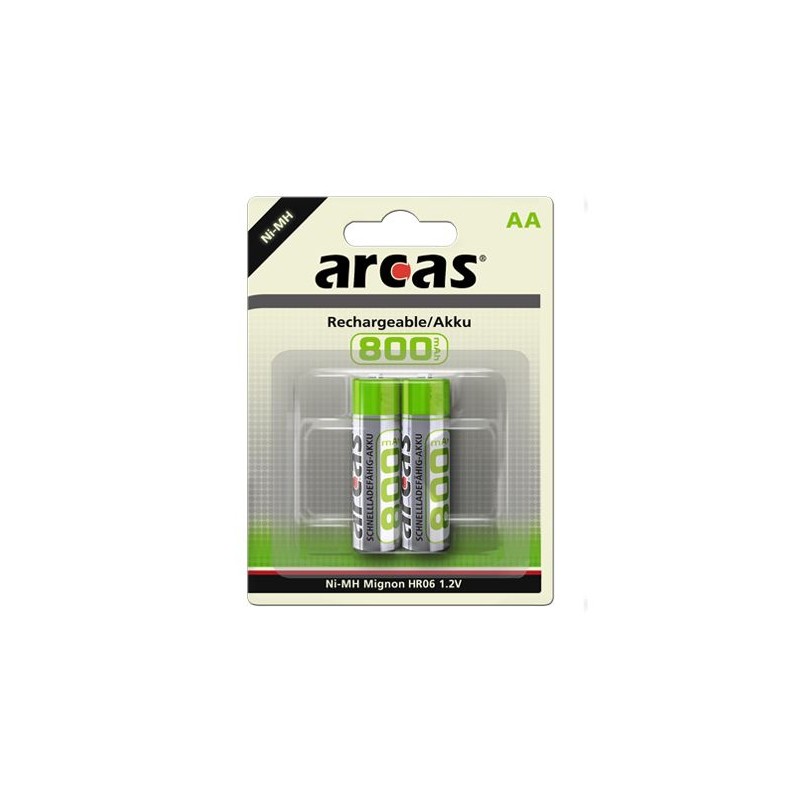 Set 2 acumulatori 800ma Arcas R6 engross