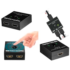 Spliter bidirectional HDMI 2.0 2 porturi 4K 60Hz engross