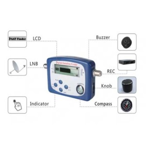 Satfinder digital cu ecran LCD engross