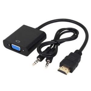 Cablu convertor HDMI+audio la VGA+audio engross