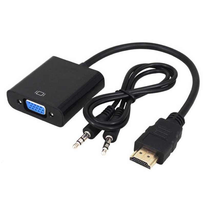 Cablu convertor HDMI+audio la VGA+audio engross