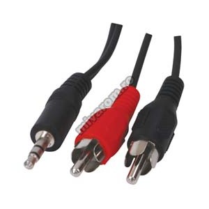 Cablu jack 3,5mm la 2RCA 1,5m engross