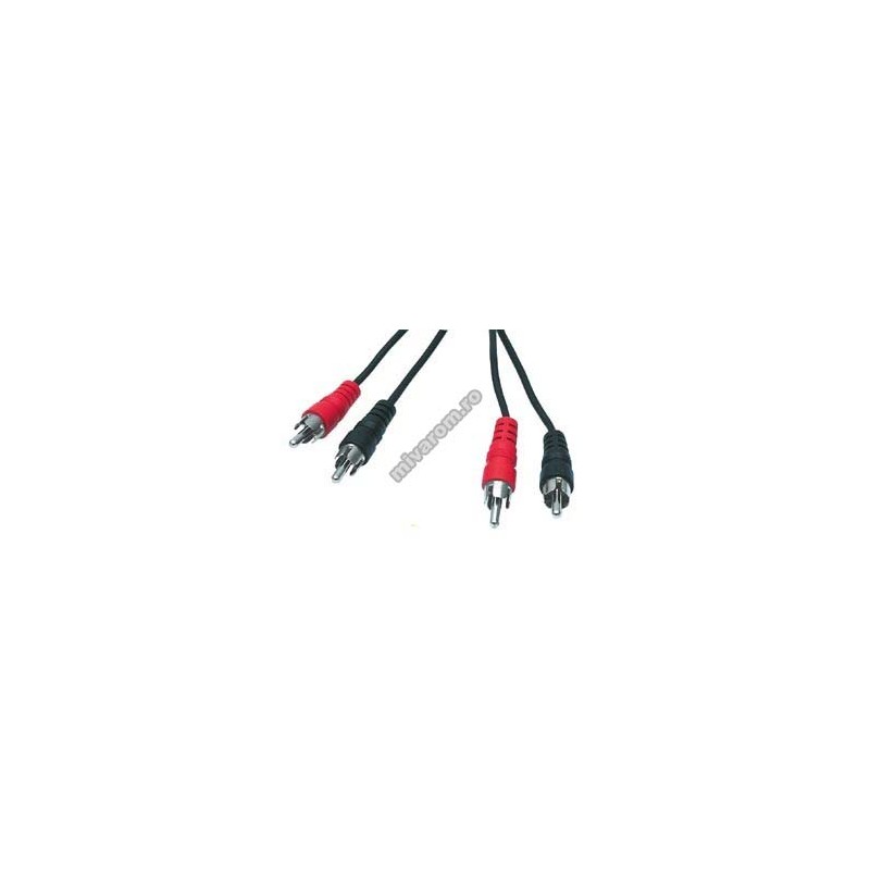 Cablu 2RCA la 2RCA 5m engross