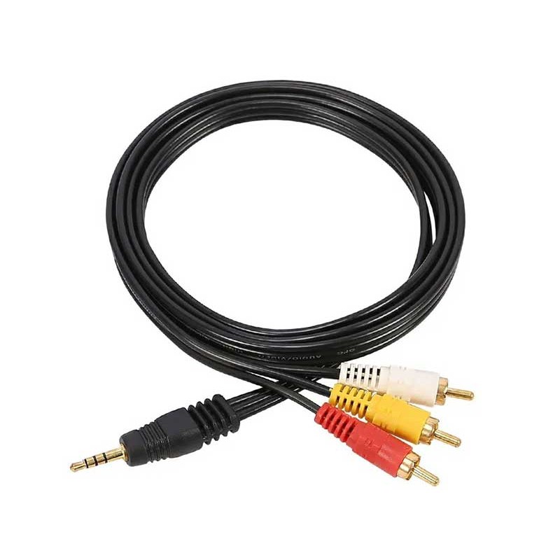 Cablu jack 3,5mm la 3RCA 1,5m engross