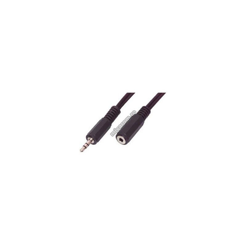 Cablu jack 3,5mm la jack 3,5mm mama 5m engross