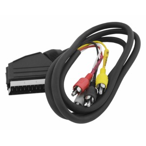 Cablu scart la 4 RCA 1,5m engross