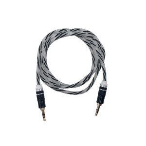Cablu jack3.5 tata- jack3.5 tata silicon mufe metal 1m engross