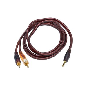 Cablu jack 3.5 stereo la 2rca tata 1.5m engross