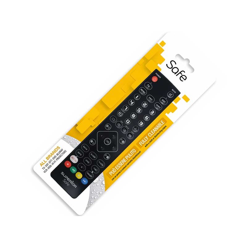 Telecomanda universala Superior Safe Slim Black 2in1 engross