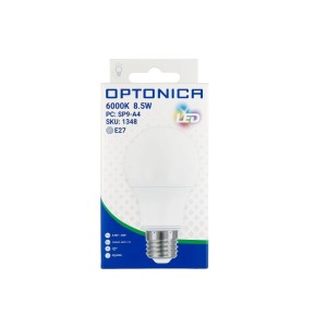 Bec leduri 8.5W lumina alb-rece HQ engross
