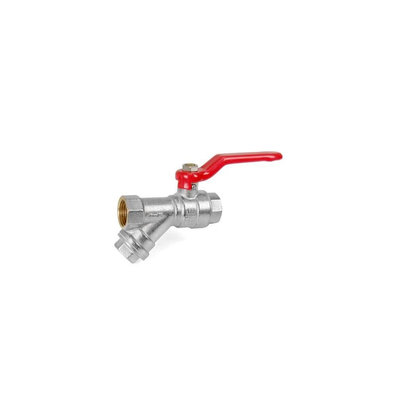 Robinet trecere cu filtru Y de 1/2 engross